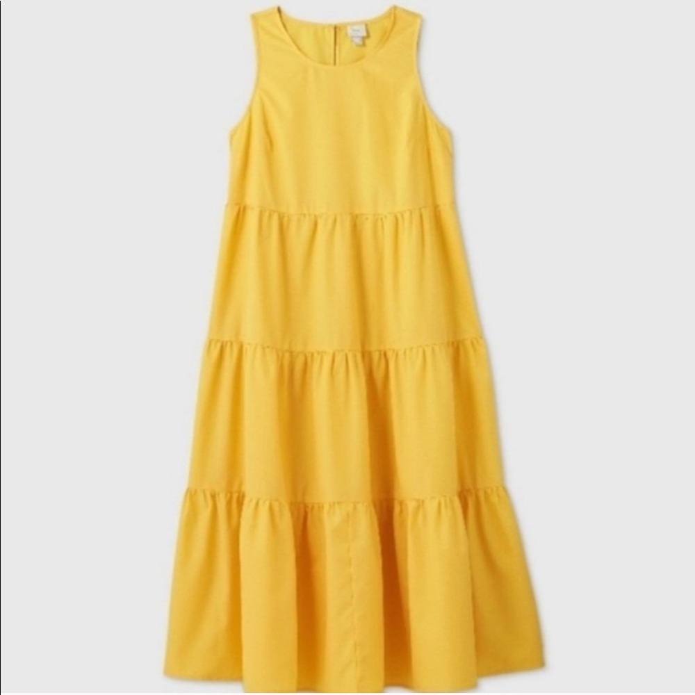 A New Day Sleeveless Seersucker Dress